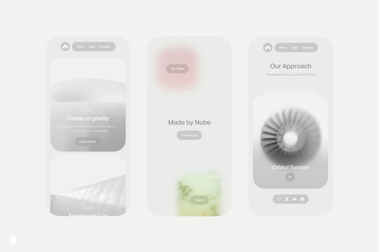 Фирменный стиль архитектурной студии Espacio La Nube