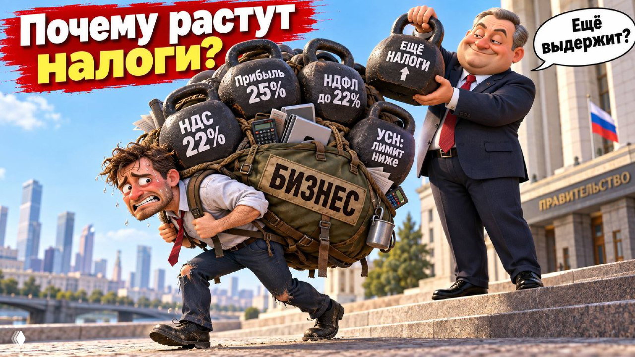Почему растут налоги?