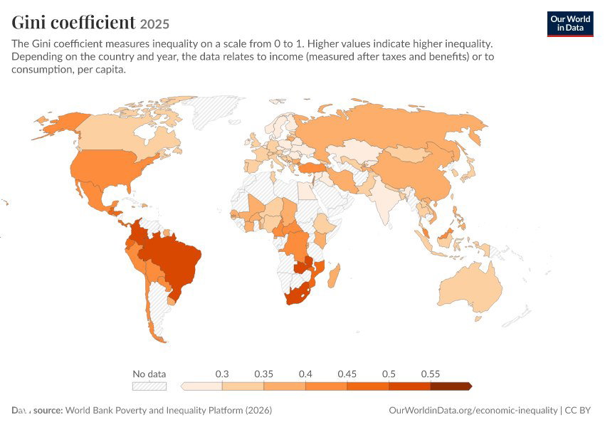 Карта неравенства 2025: сбор замеров 1992–2024