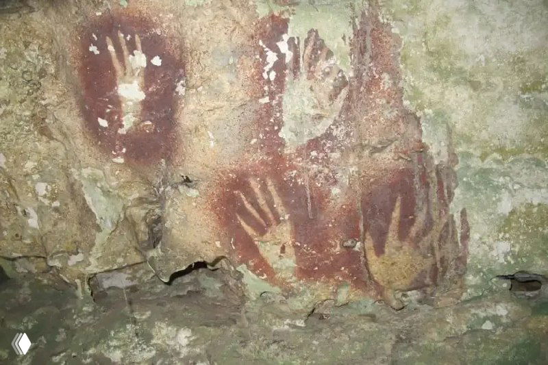 Найдена наскальная живопись возрастом 67 800 лет