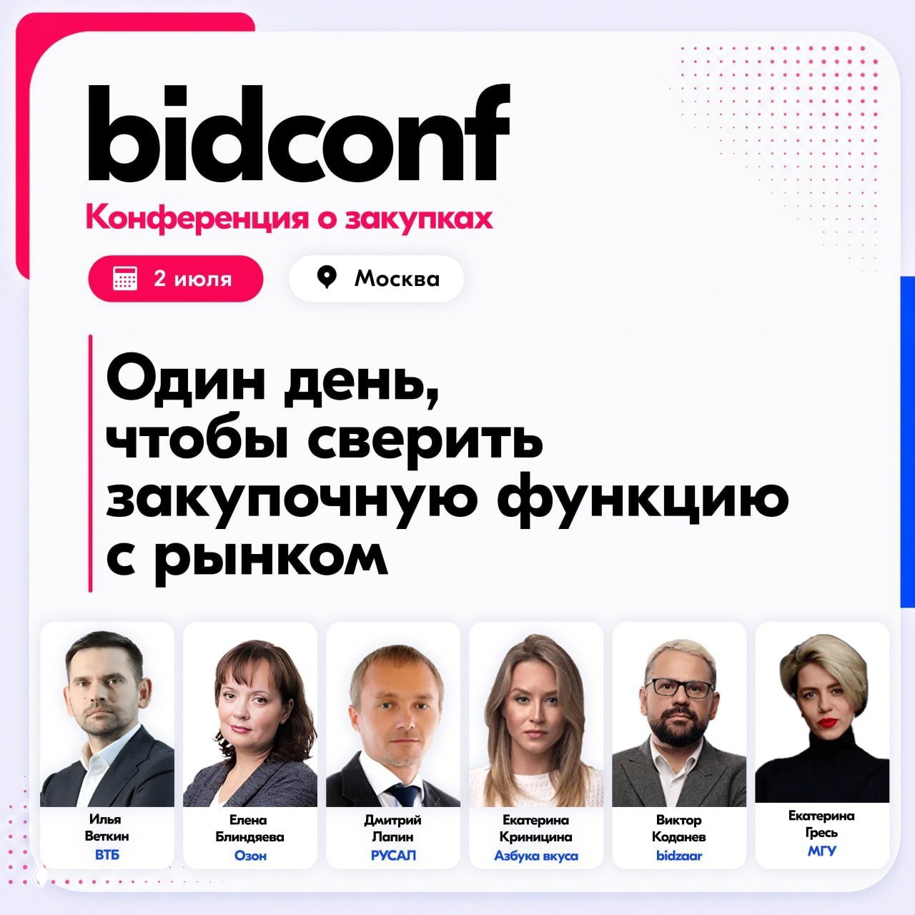 Где находится ваша закупочная функция относительно рынка?