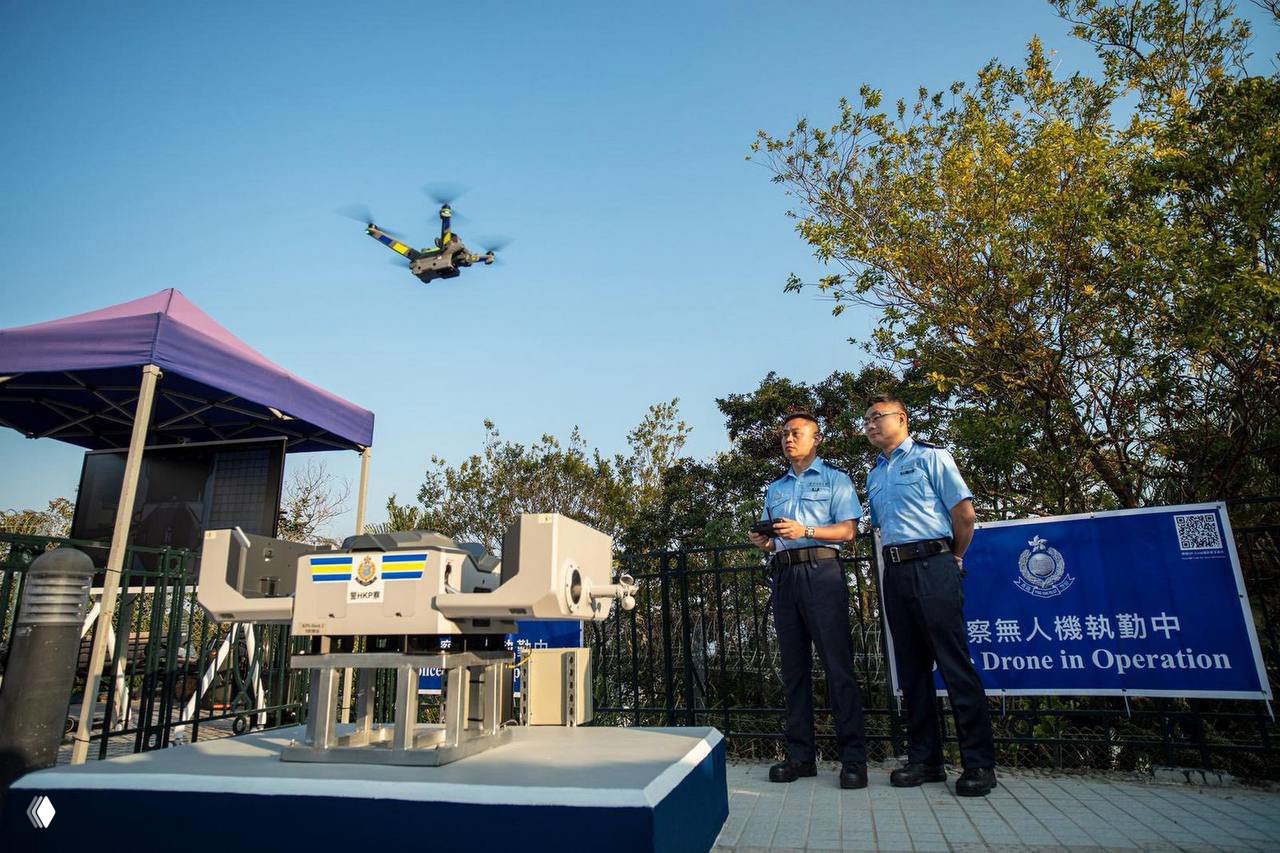 Полиция Гонконга: дроны в борьбе с мелкими преступлениями