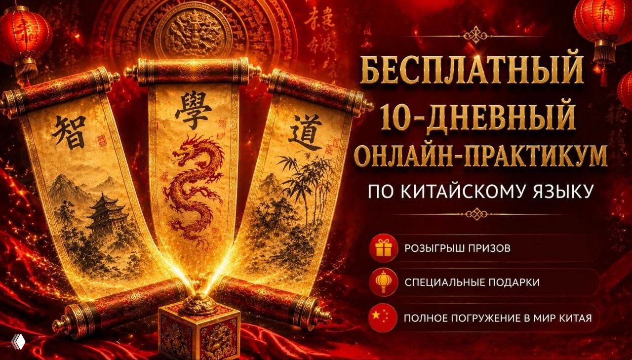 Бесплатный 10‑дневный онлайн‑практикум по китайскому