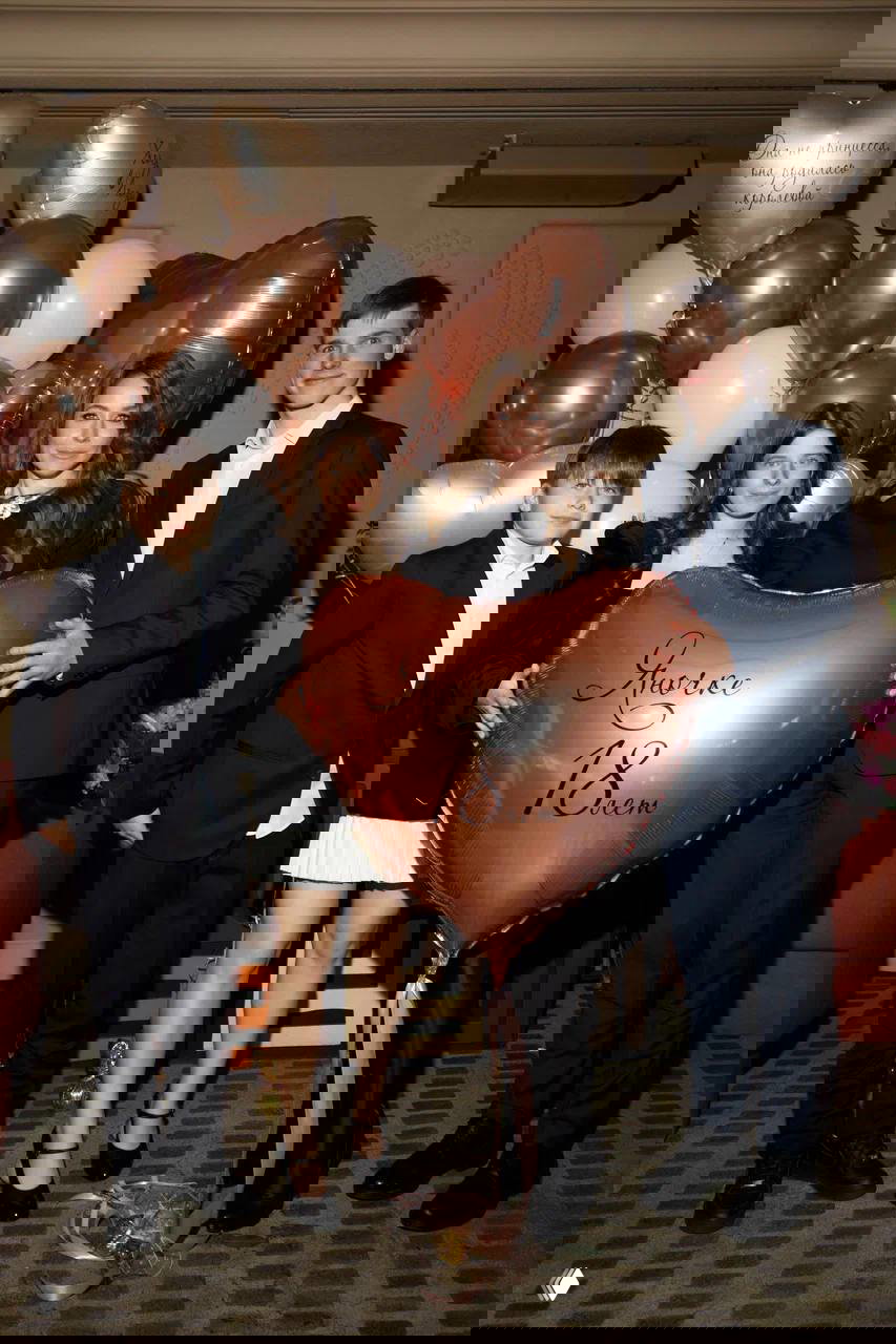 Юлия Барановская и Андрей Аршавин на празднике дочери