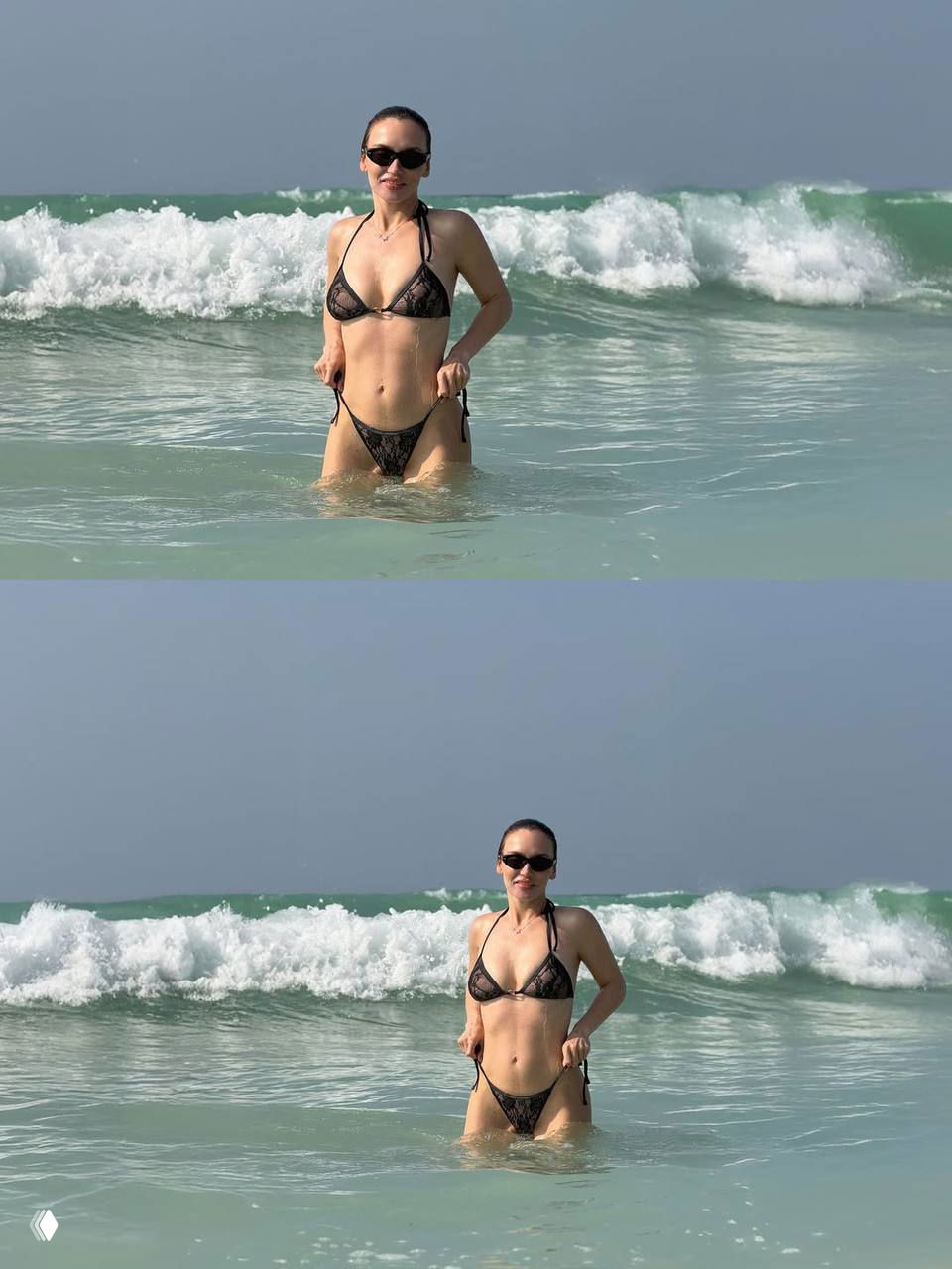 Оля Серябкина передаёт привет из отпуска