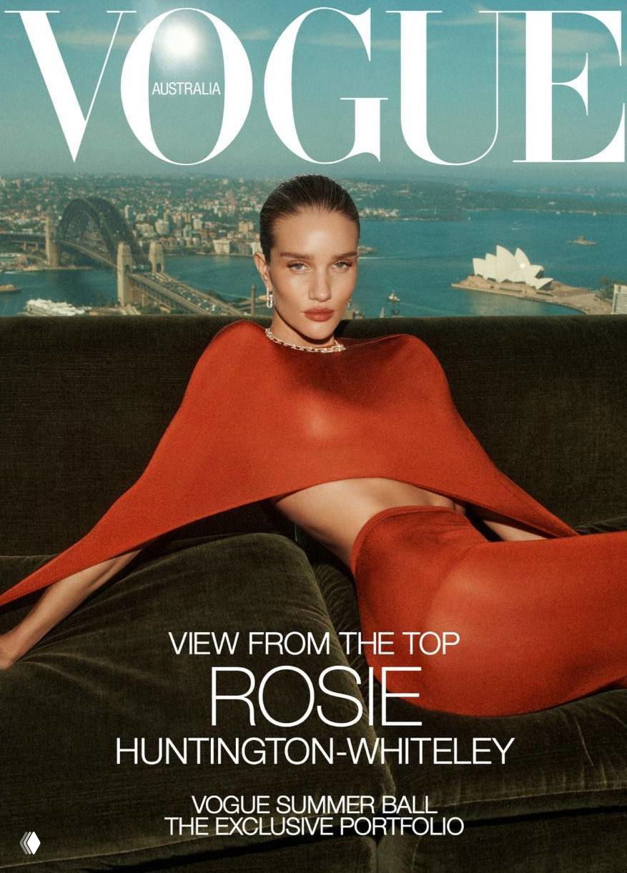 Роузи Хантингтон-Уайтли в Vogue Australia