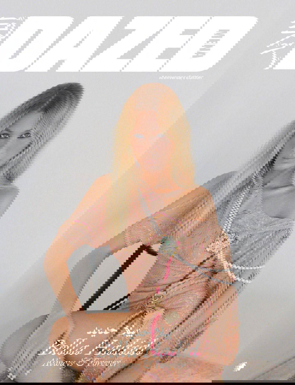 Белла Хадид в съемке для юбилейного номера Dazed