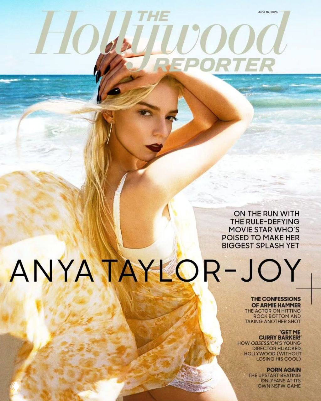 Аня Тейлор‑Джой в новом Hollywood Reporter