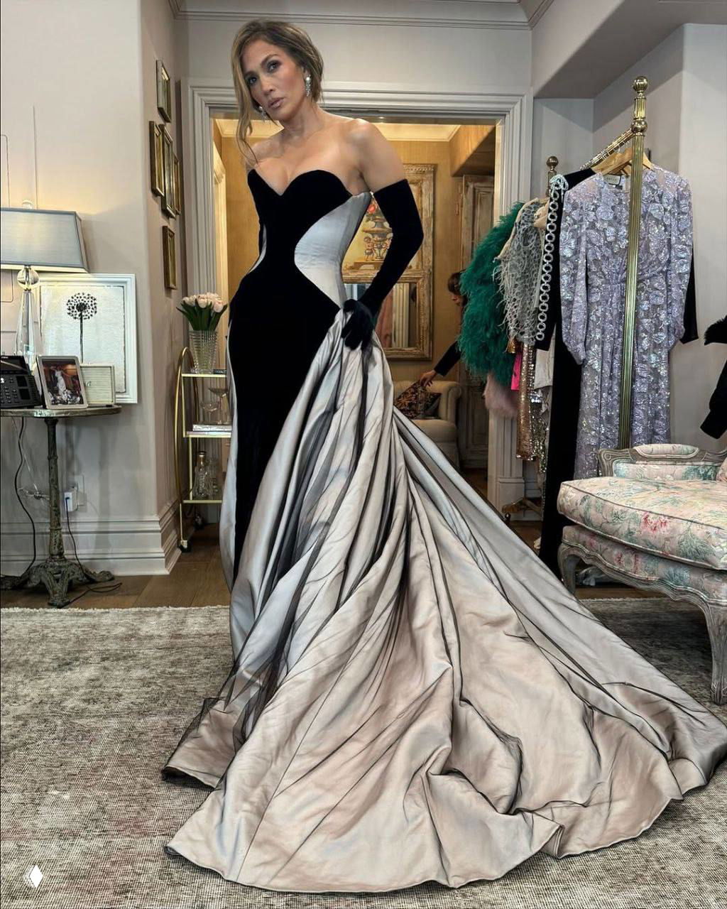 Дженнифер Лопес: образ для Governors Awards