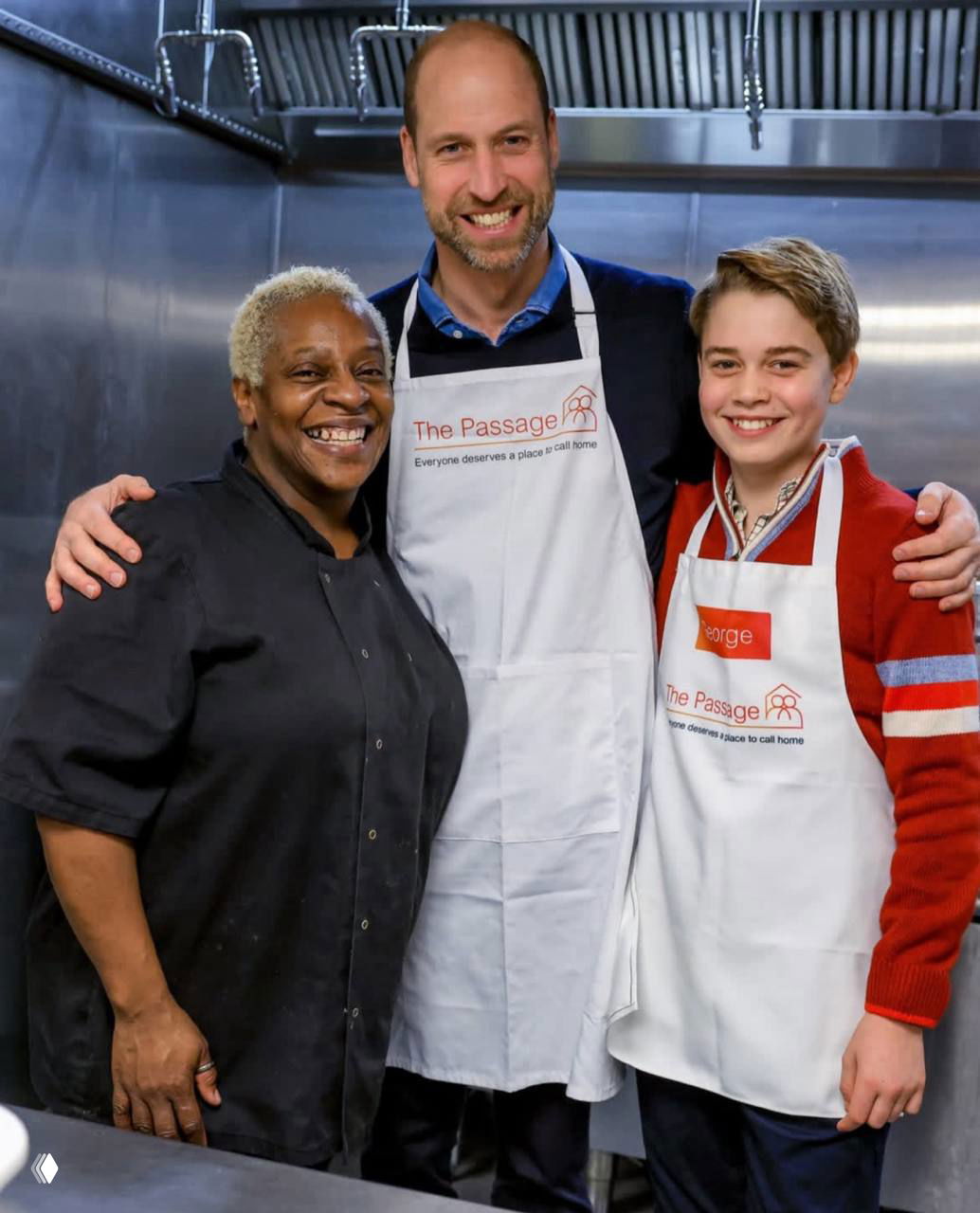 Принц Джордж впервые принял участие в благотворительности