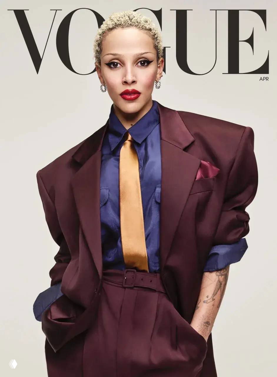 Доджа Кэт на апрельской обложке Vogue