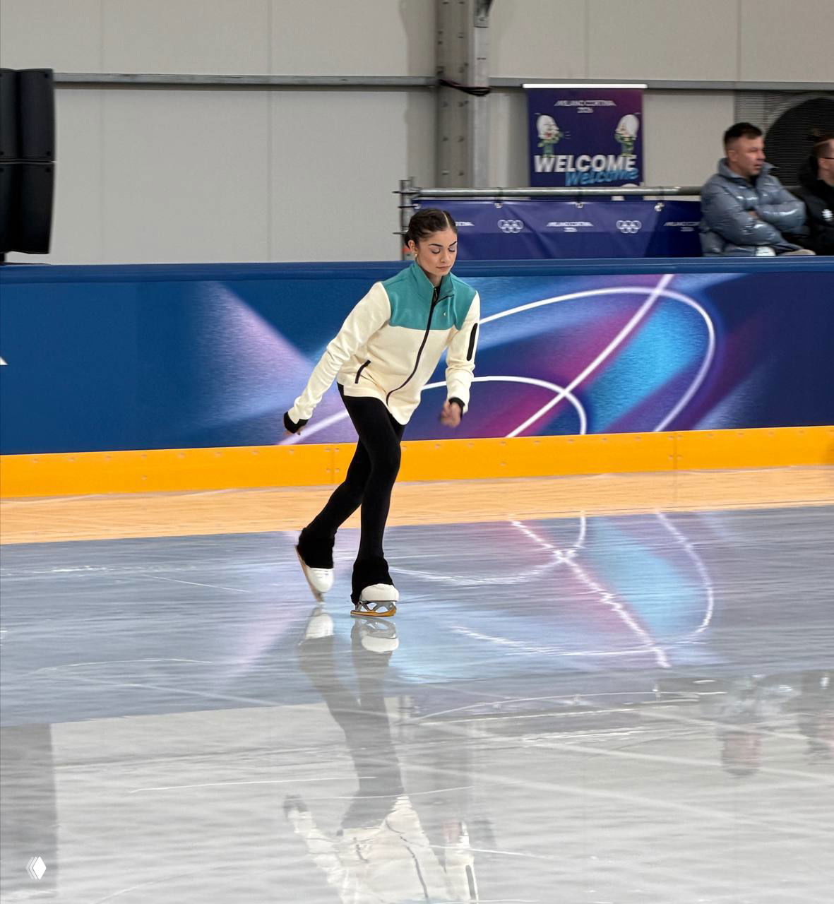 Аделия Петросян провела первую тренировку на Олимпиаде