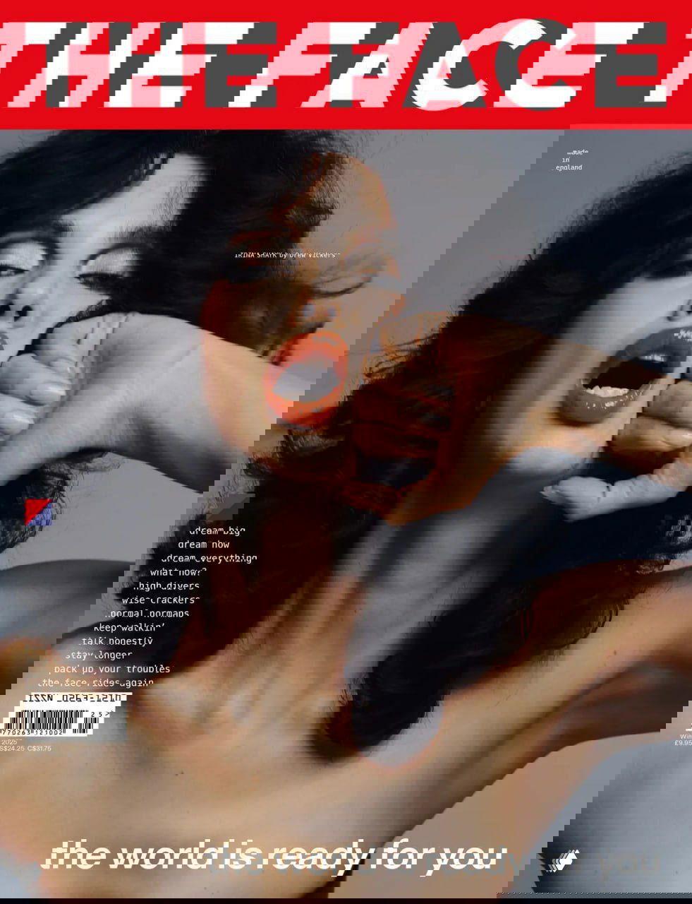 Ирина Шейк на съёмке для The Face