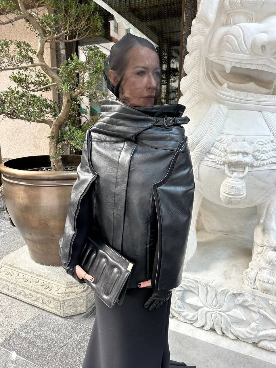 Ксения Собчак на показе Maison Margiela в Шанхае