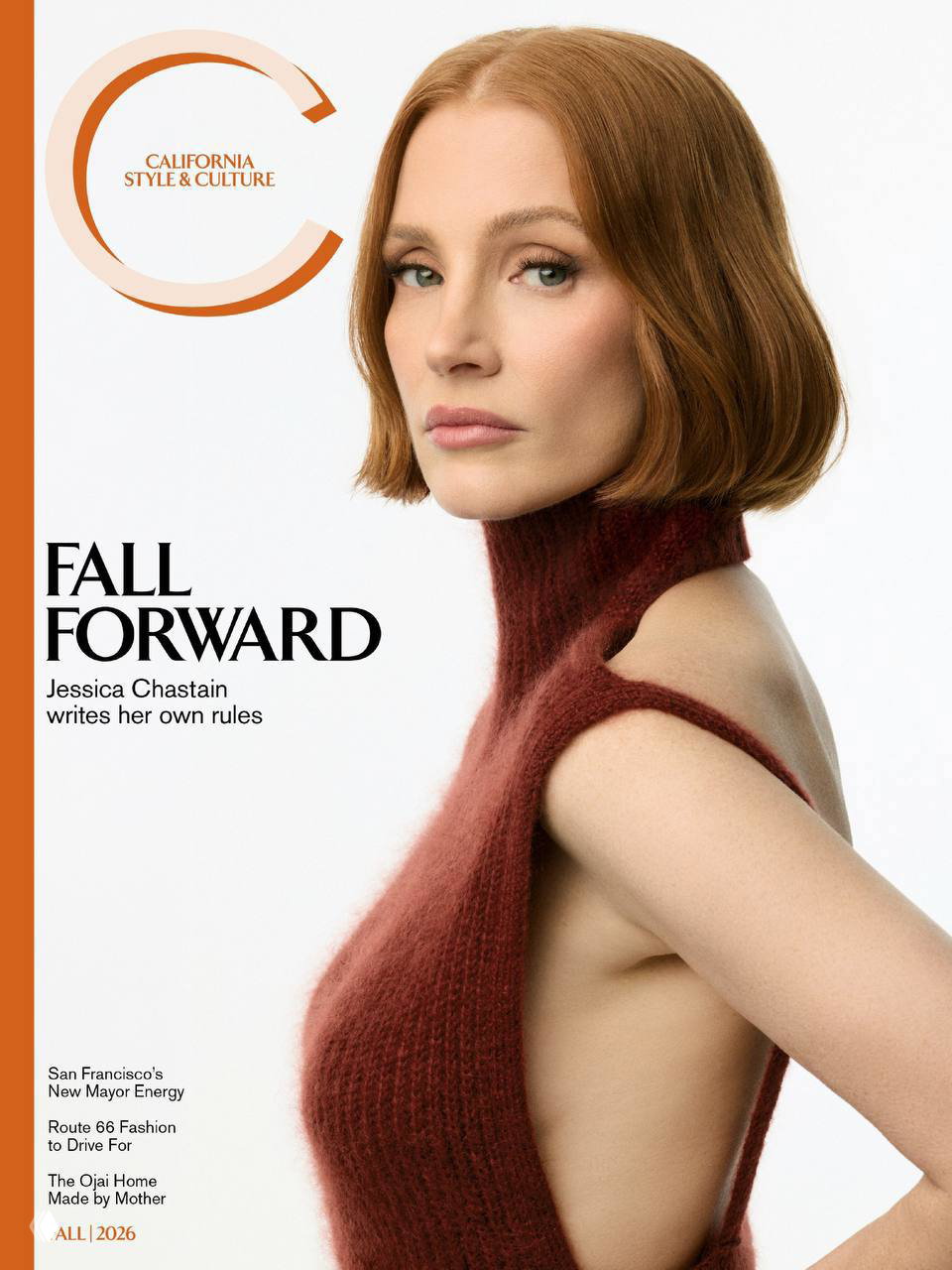 Джессика Честейн для C Magazine 🧡