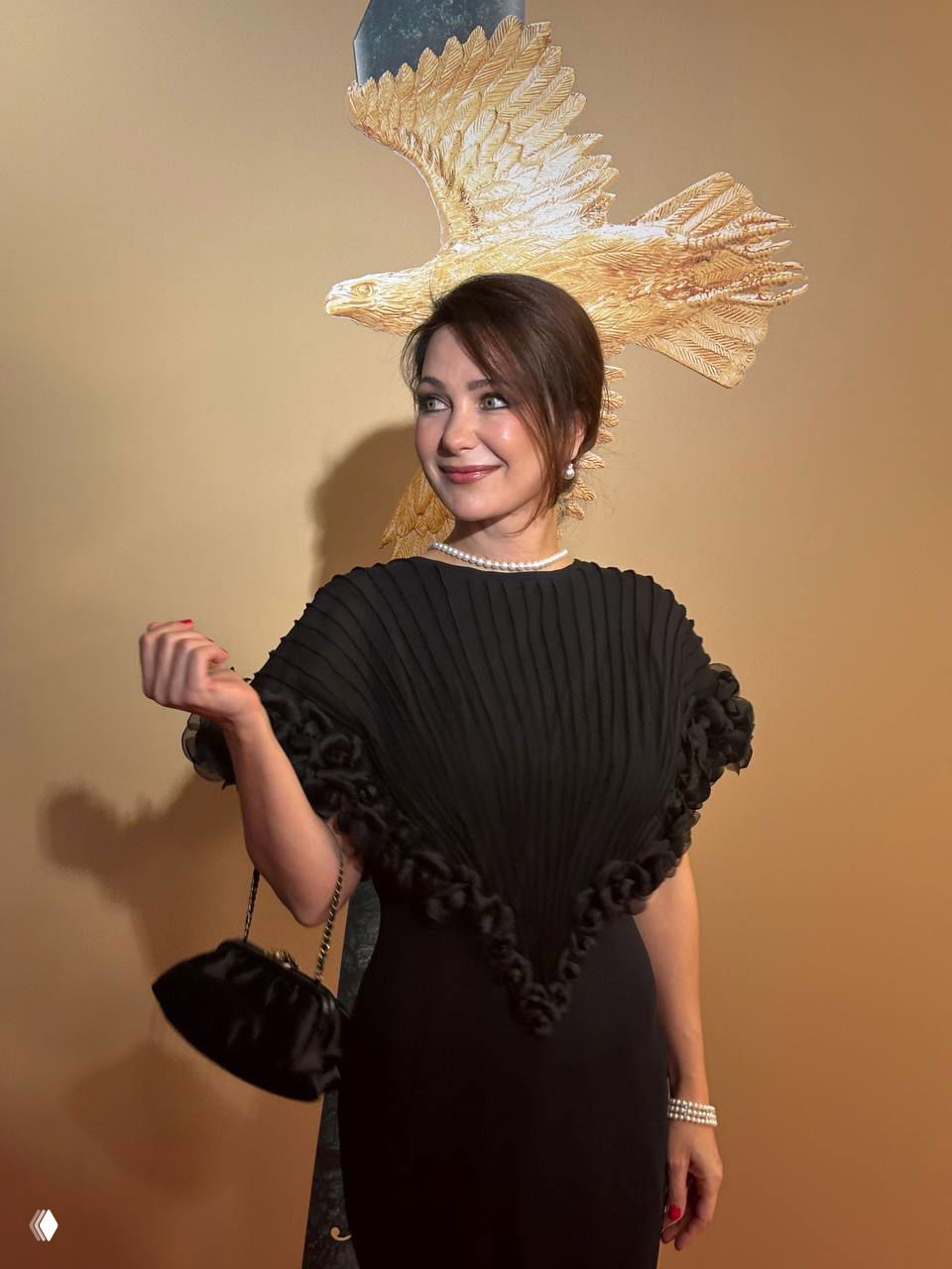 Екатерина Климова на красной дорожке «Золотой орёл»