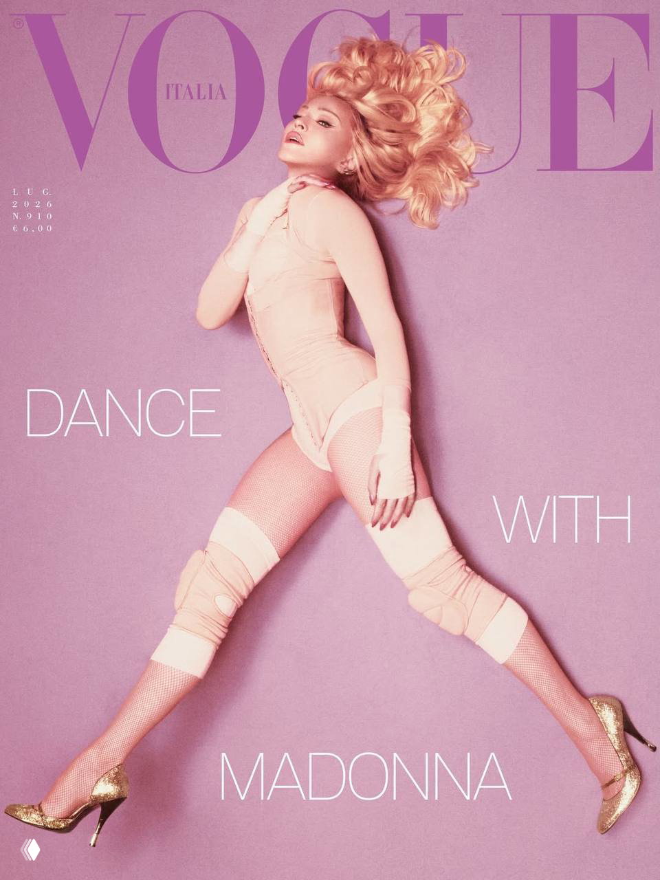 Мадонна на обложке итальянского Vogue