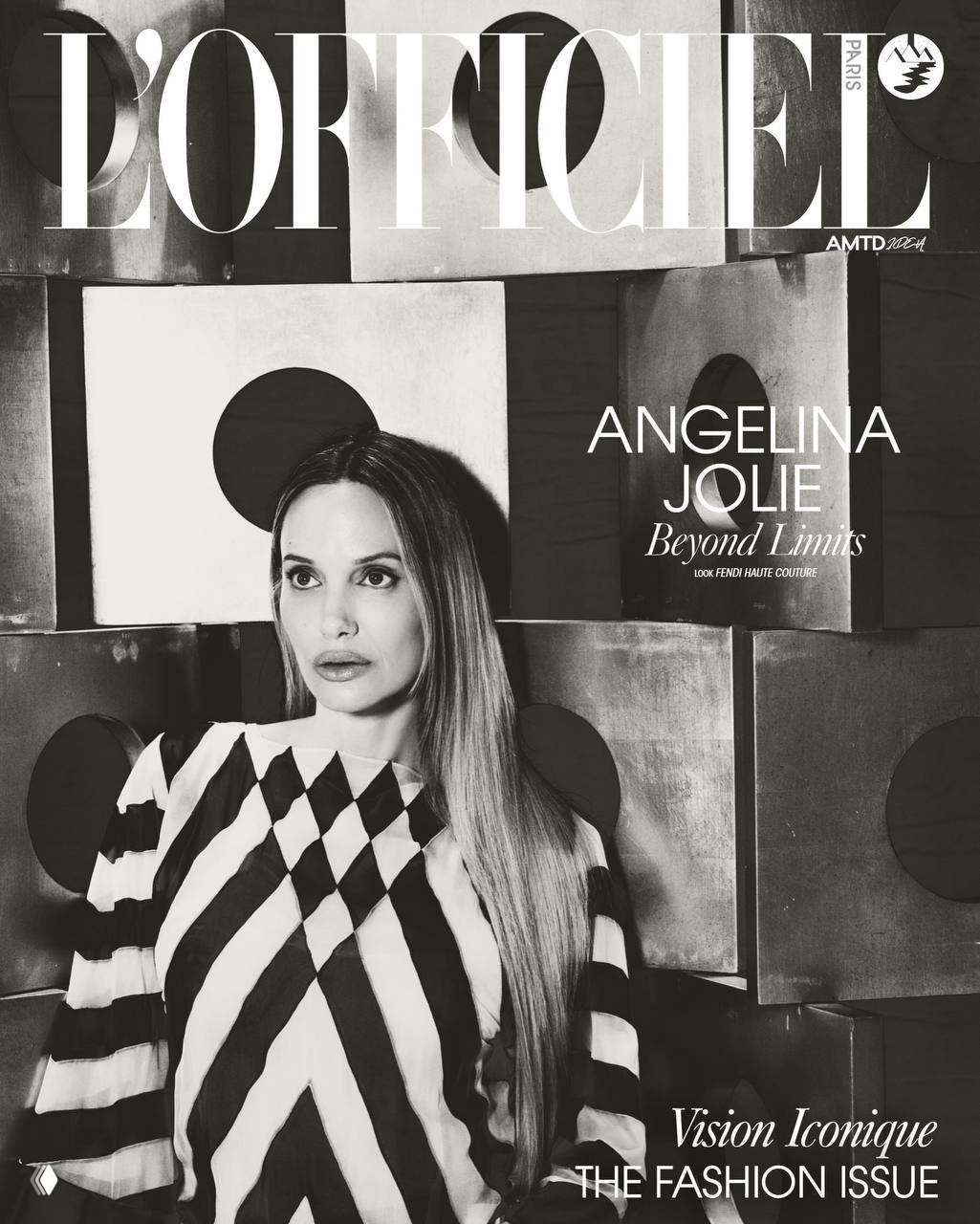 Анджелина Джоли на обложке L'Officiel