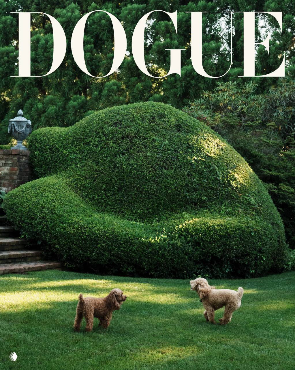 Пудели Тори Берч на обложке DOGUE