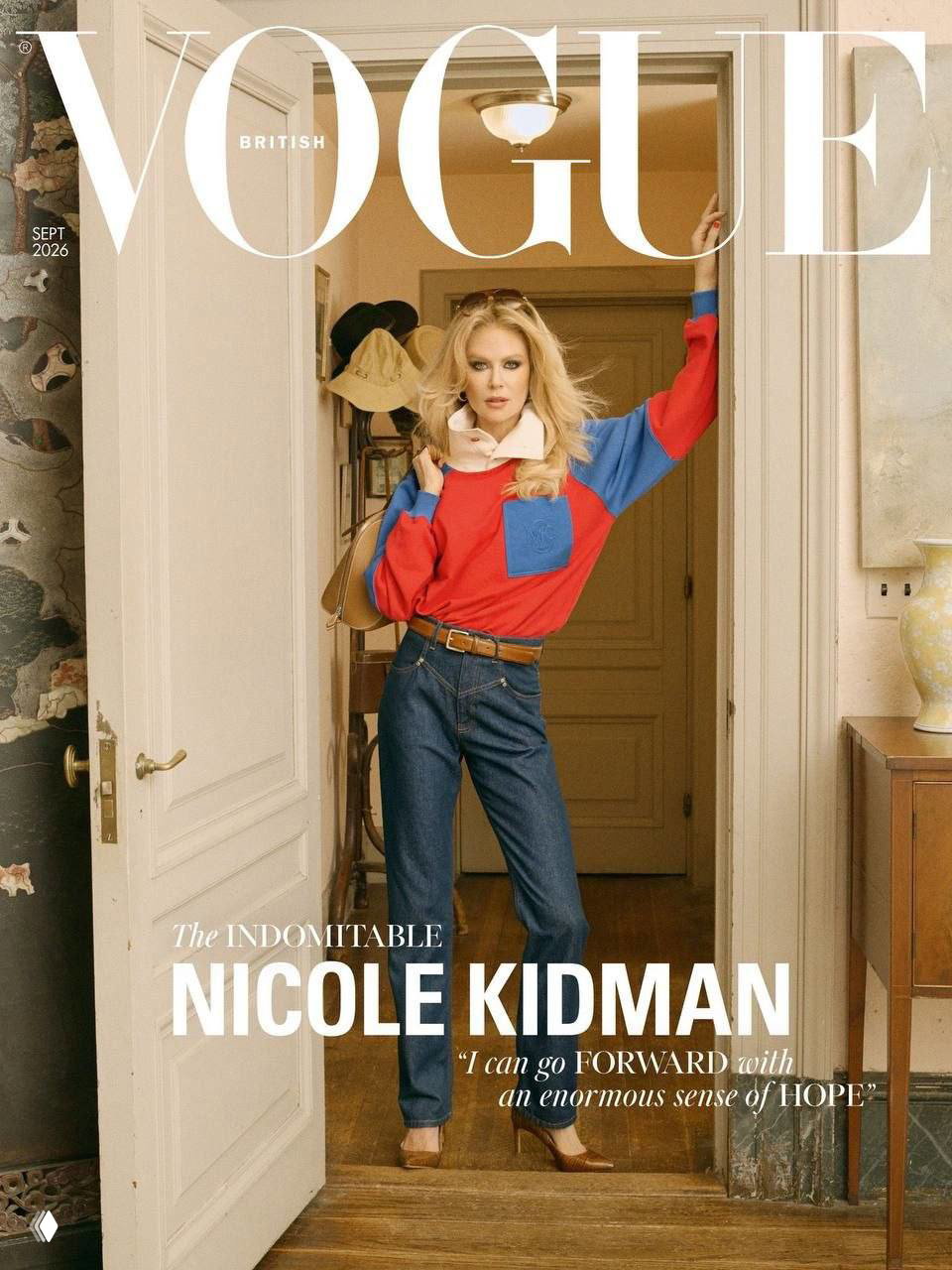 Николь Кидман на обложке Vogue UK