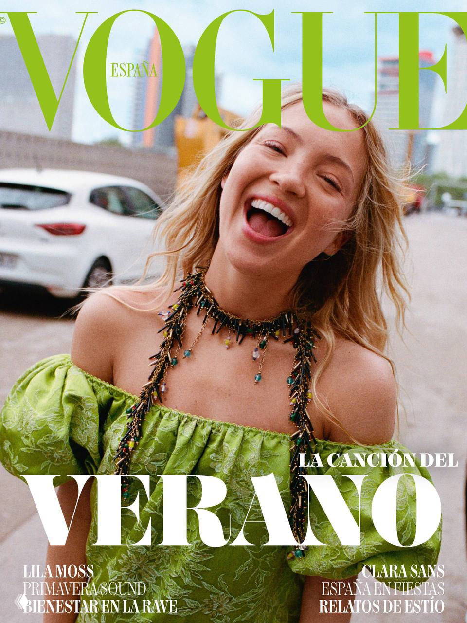 Лила Мосс на обложке испанского Vogue