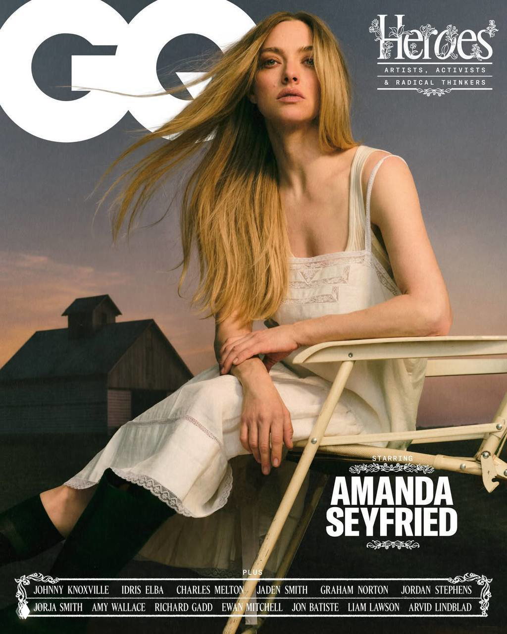 Аманда Сайфред для нового GQ: жизнь на ферме