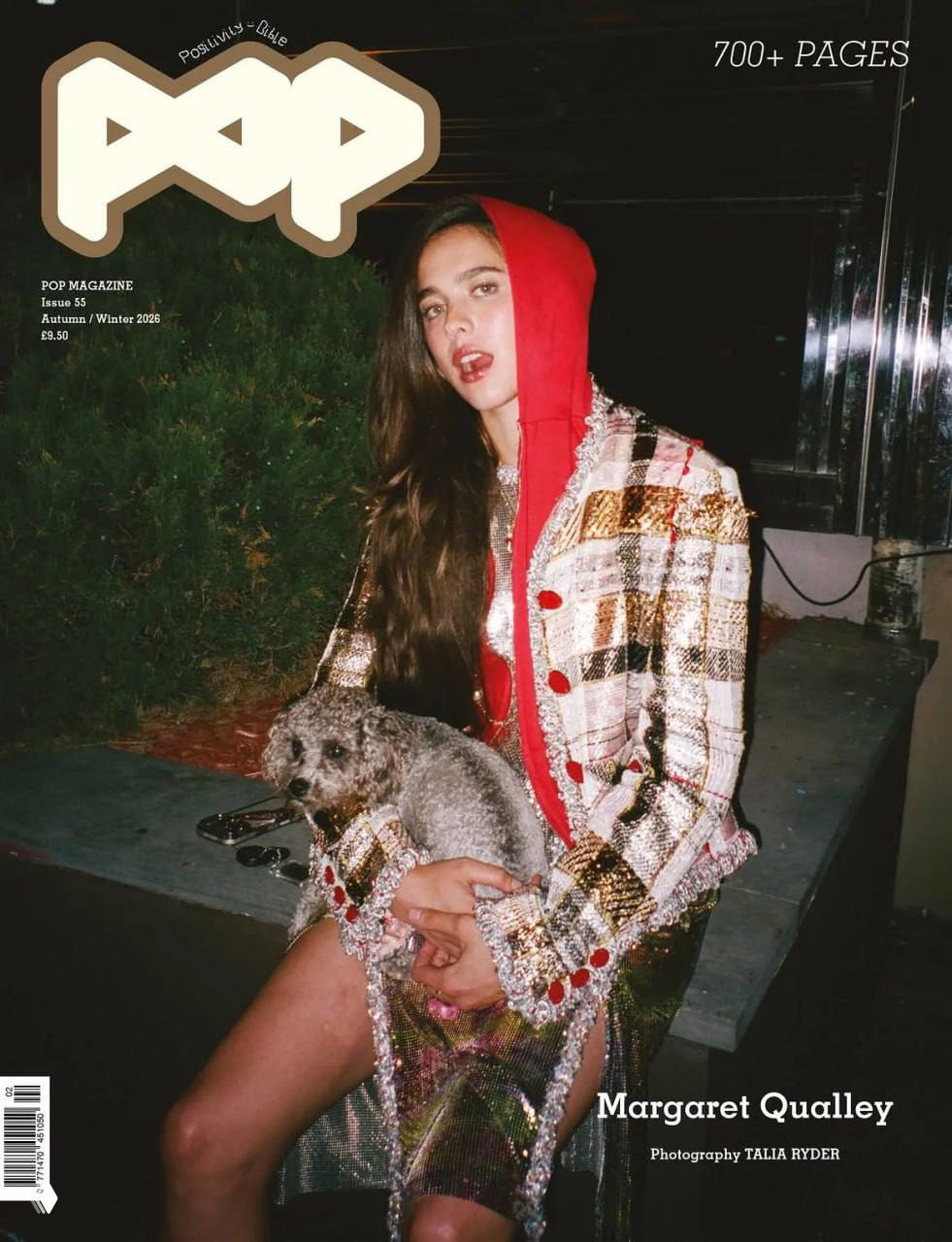Маргарет Куолли на обложке Pop Magazine