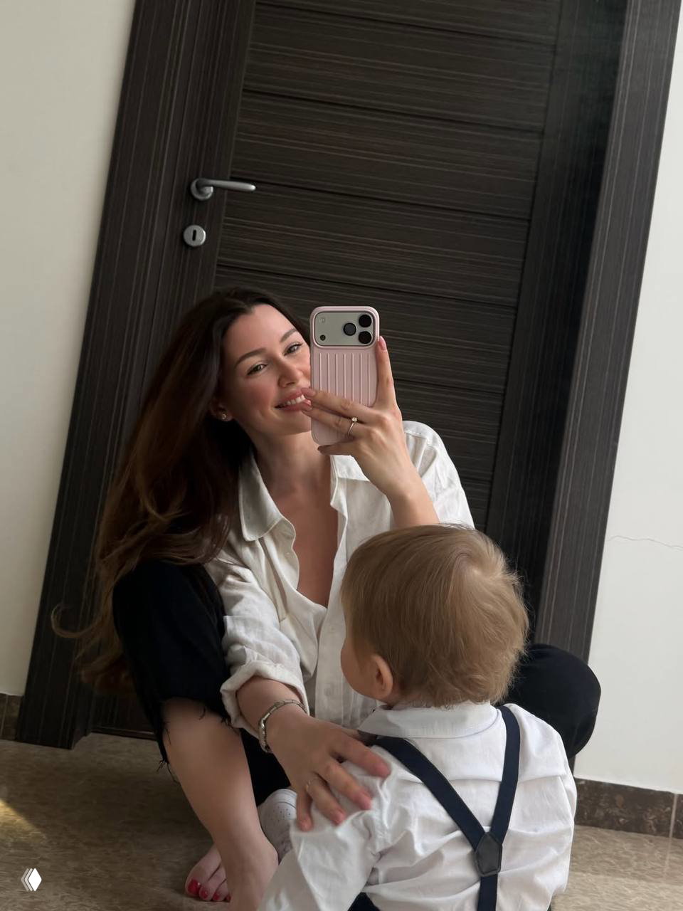 Дочь Анастасии Заворотнюк показала годовалого сына