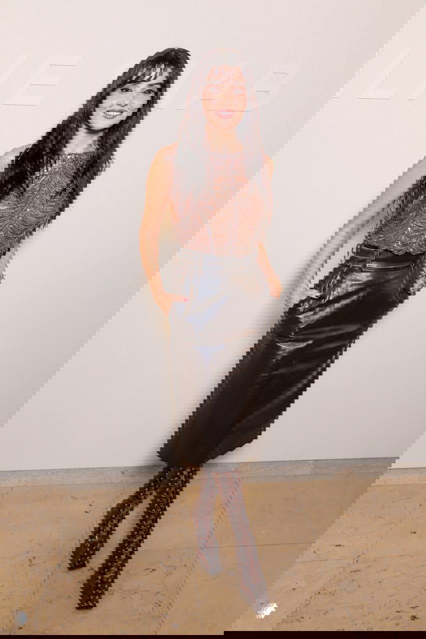 Ханде Эрчел на показе Elie Saab в Москве