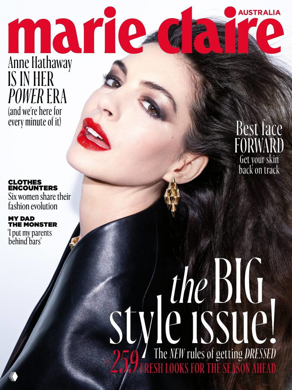 Энн Хэтэуэй на обложке Marie Claire Australia