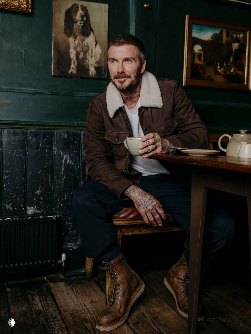 Дэвид Бекхэм отреагировал на пост Бруклина