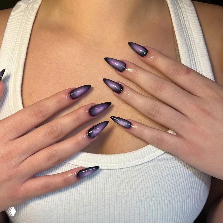 Ногти в цвет ауры — варианты маникюра