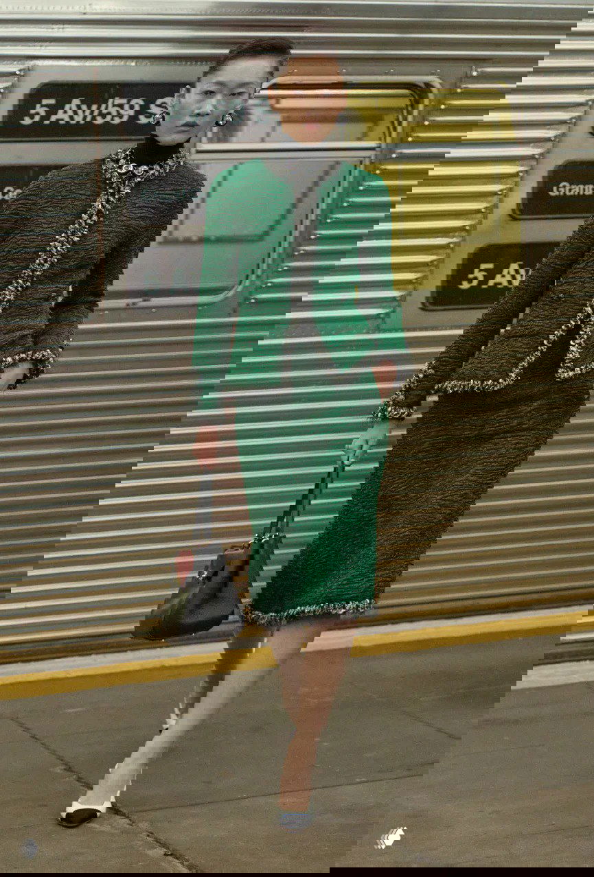 Показ Chanel в нью‑йоркском метро