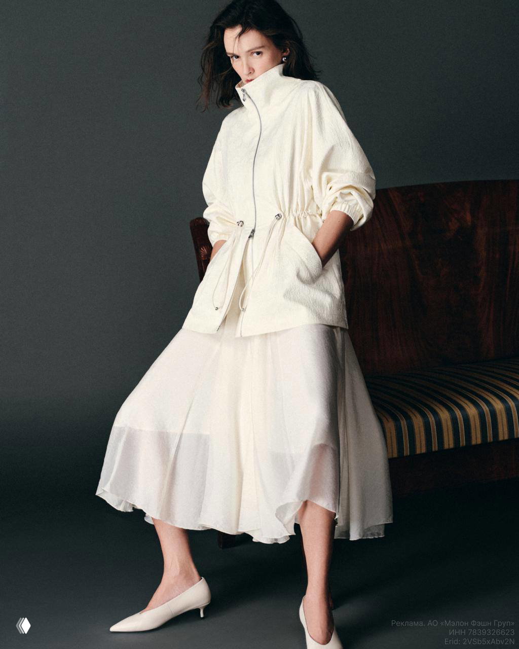 Паулина Андреева в кампании IDOL