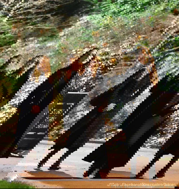 Принцесса Кейт посетила сад Ever After Garden