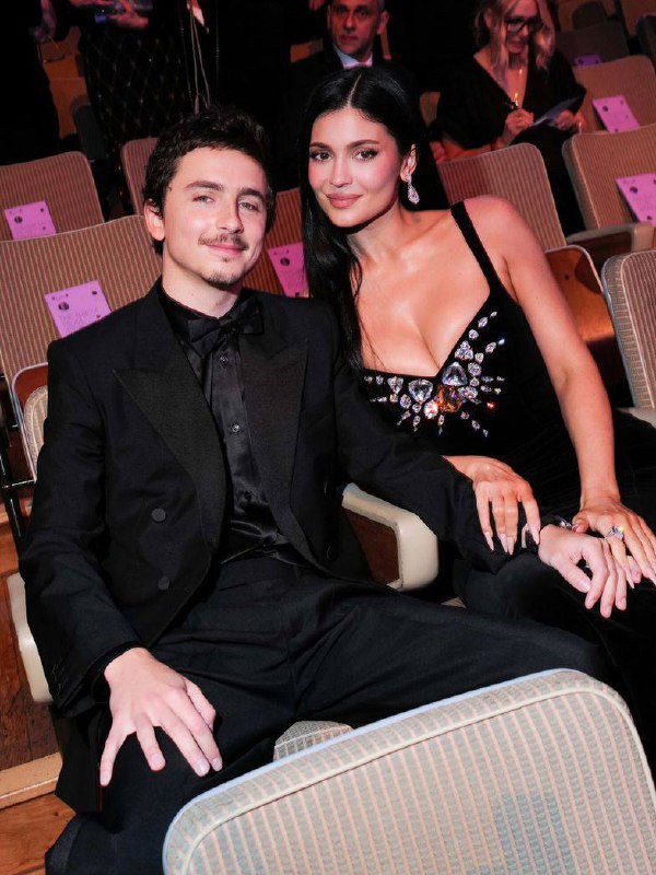 Кайли Дженнер и Тимоти Шаламе на BAFTA