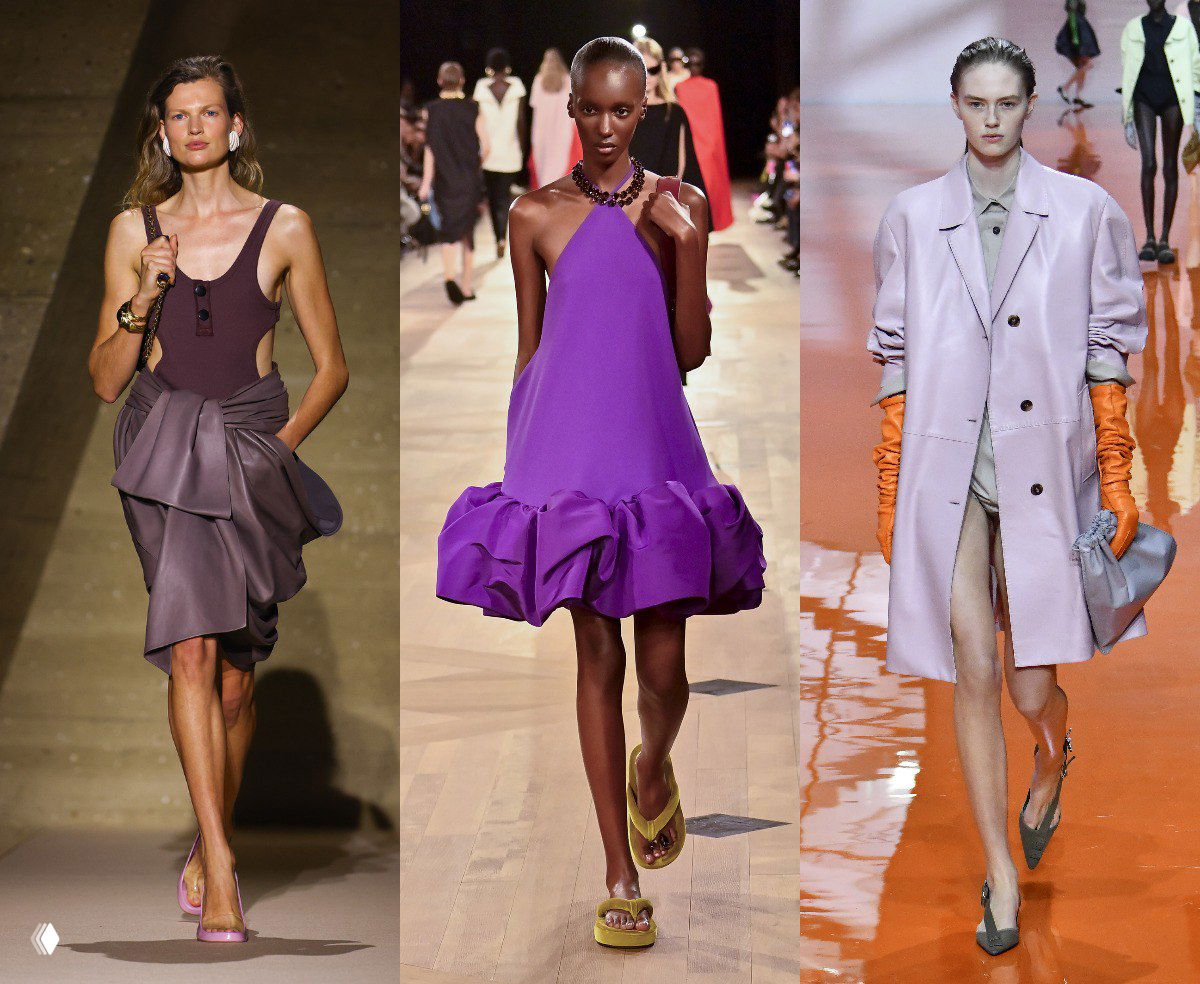 Фиолетовый в моде: Royal Purple и оттенки