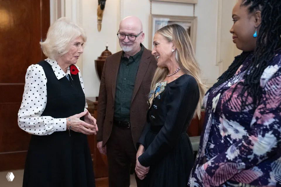 Сара Джессика Паркер на приёме в честь Букеровской премии