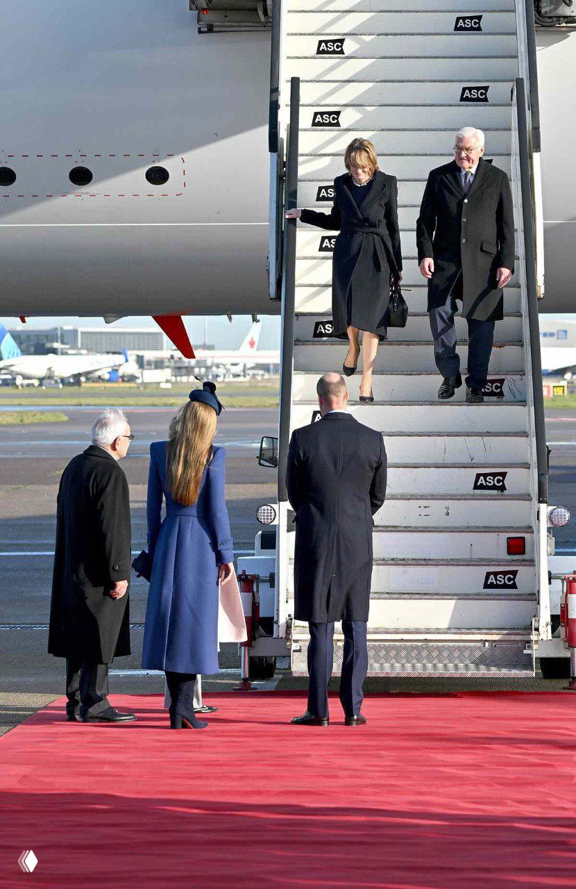 Кейт и Уильям приветствовали президента Германии