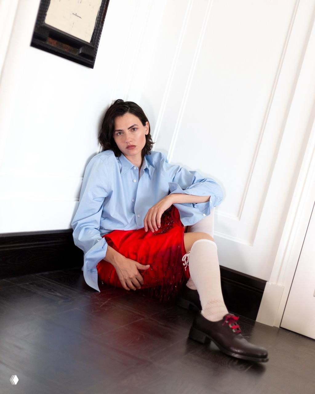 Романа Маджора Вергано на обложке Marie Claire Italia