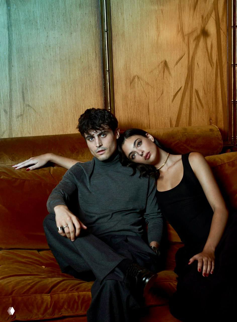 Дева Кассель и Жюльен Де Сен Жан в новой съемке