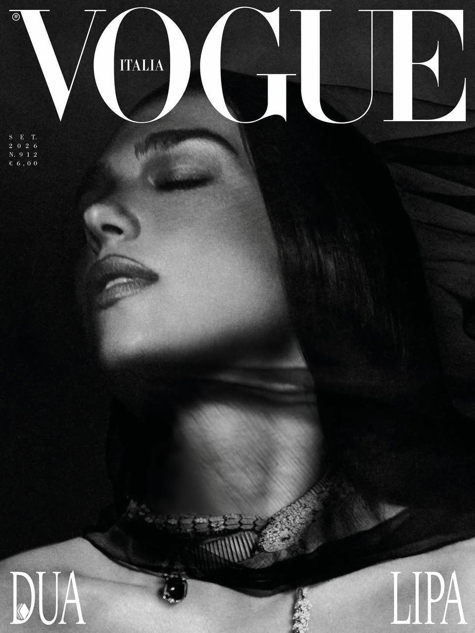 Дуа Липа в итальянском Vogue
