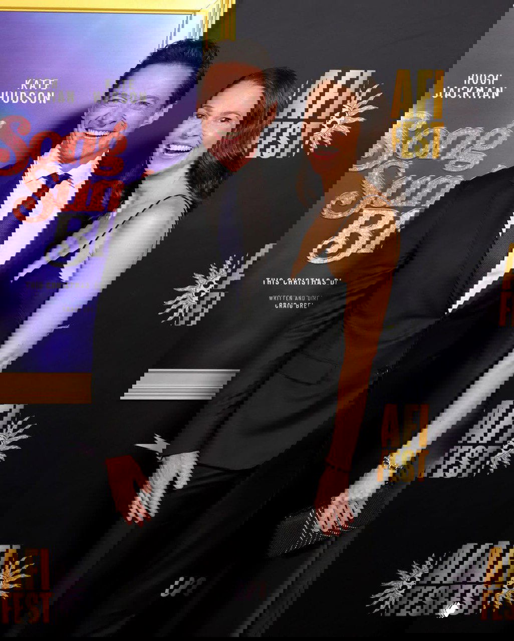 Хью Джекман на премьере с Саттон Фостер