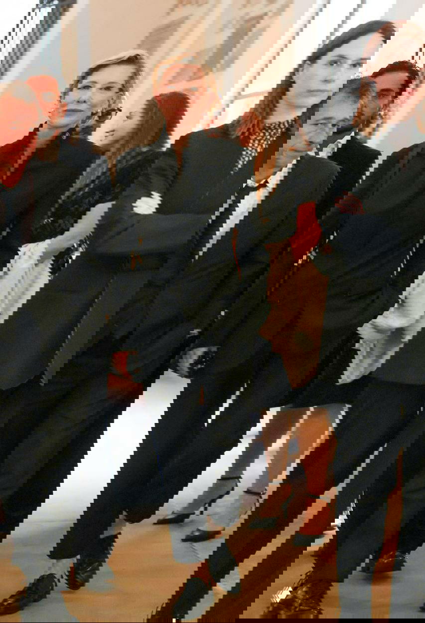 Стильные Кейт Бланшетт и Моника Беллуччи в Ватикане