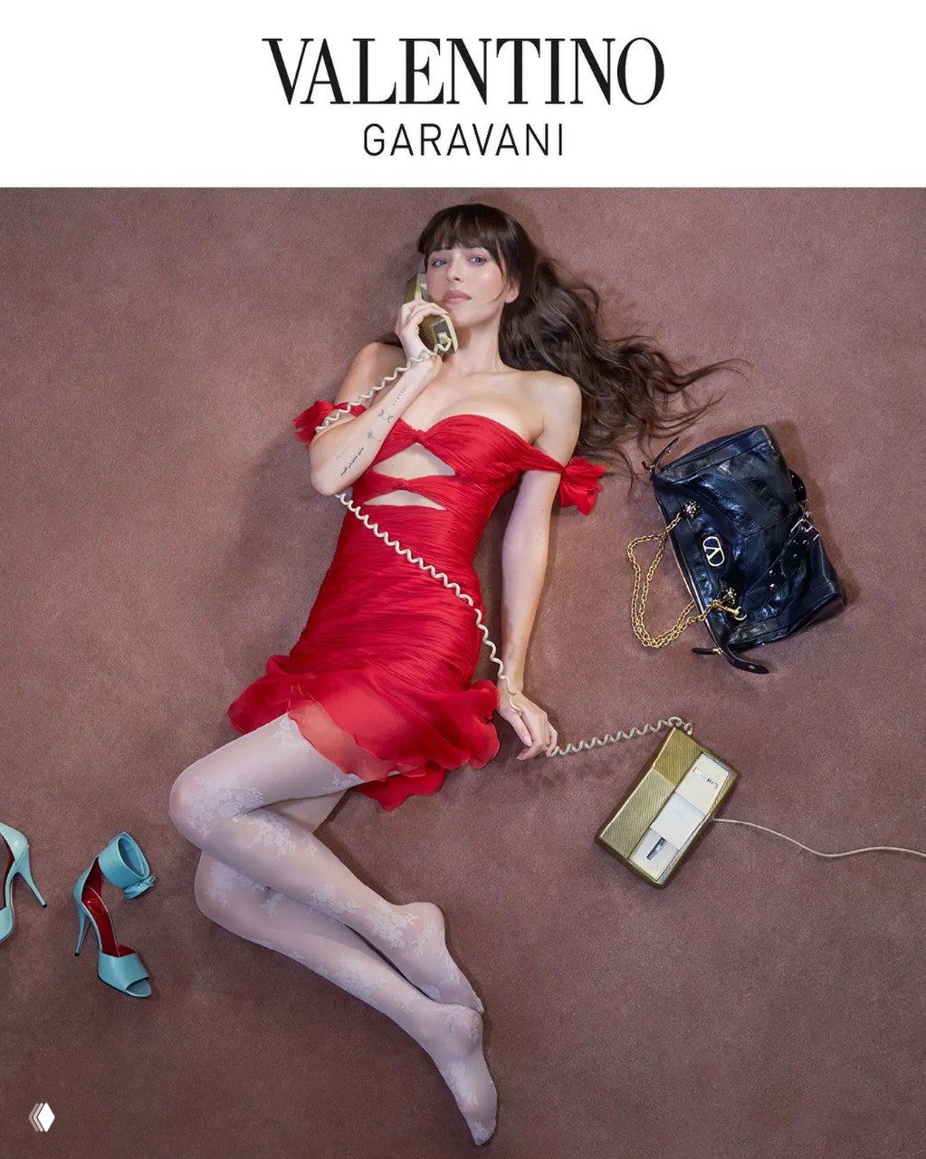 Дакота Джонсон в роли нового амбассадора Valentino
