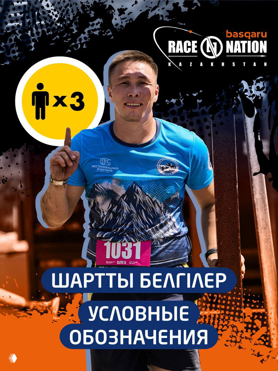 Условные обозначения и маркировка трассы