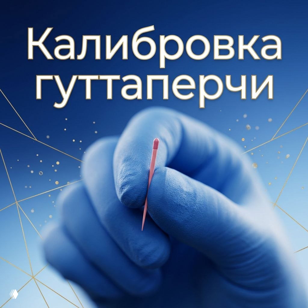 Калибровка гуттаперчи: почему штифт не встает