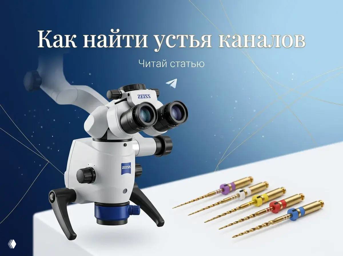 Как найти устье облитерированного канала за 3 минуты