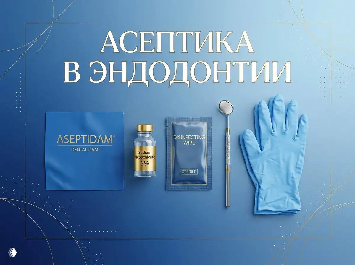 Коффердам: устанавливаем — дезинфицируем ещё лучше