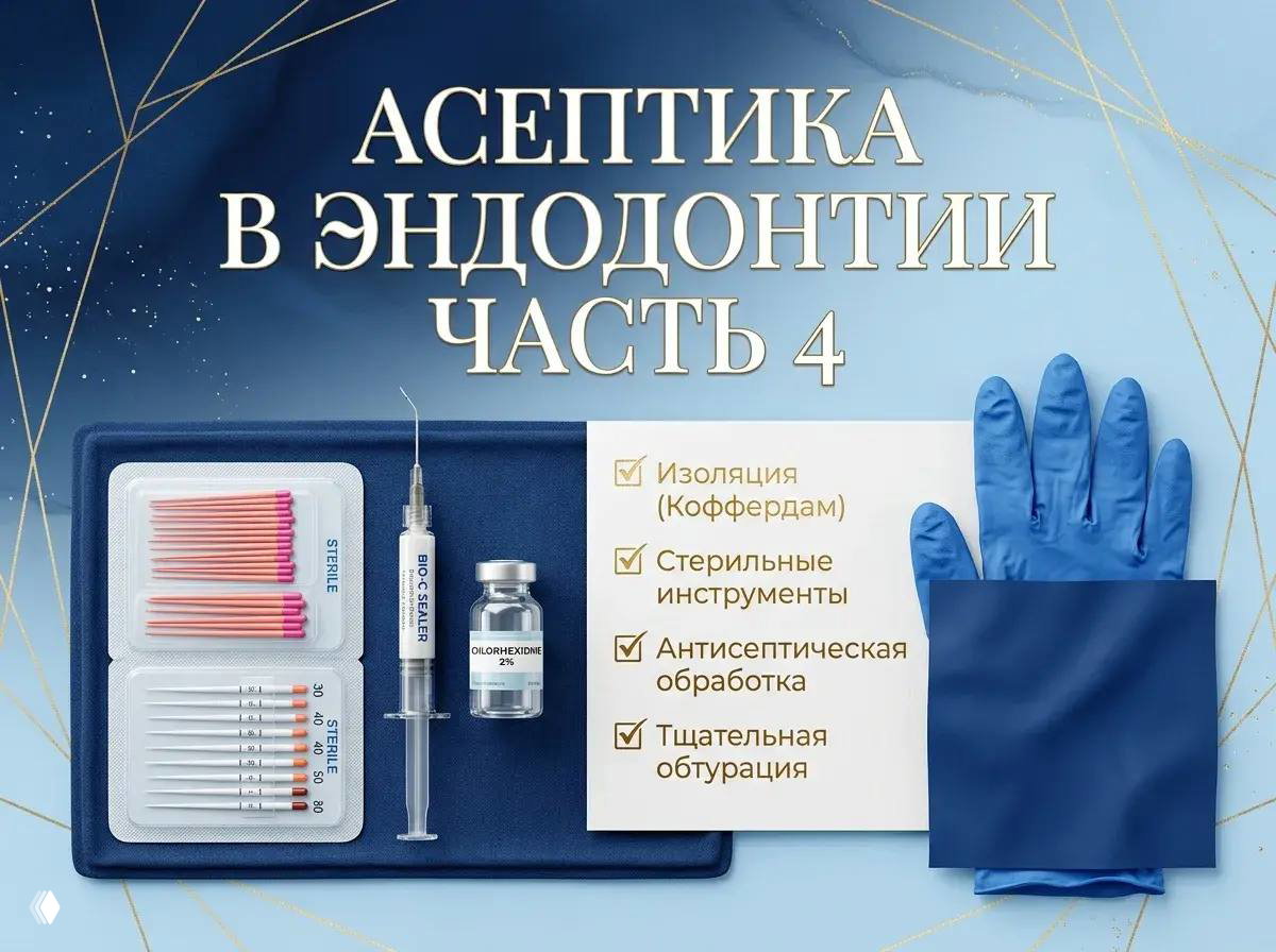 Обтурация: недооценённый этап асептики